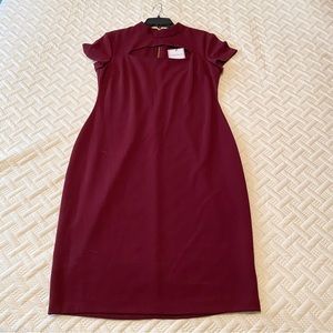 New Premier Armour Maroon Short Sleeve Dress women’s Size 16